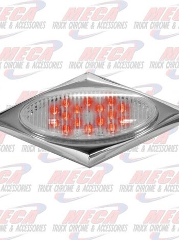 DIAMOND LT LED CLEAR RED