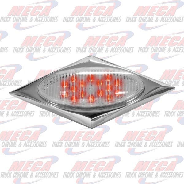 DIAMOND LT LED CLEAR RED