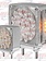 HOOD FENDER LED LGT FL 2 BOLT CHROME CLEAR  RIGHT