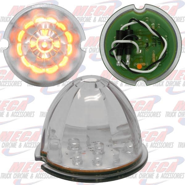 ROOF LIGHT BULLET 17 AMB CLEAR REPLACEMENT CAP