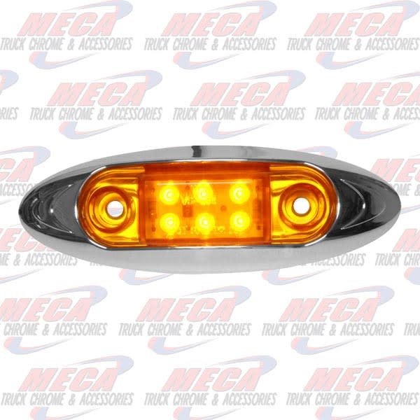 MINI INFINITY LED AMBER 6 DIODE