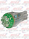 LED 906 BULB W/ 9 GREEN MICRO LED'S 2PK