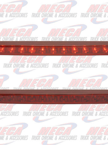 LIGHT BAR 11 RED LED'S ALL STOP TURN & TAIL