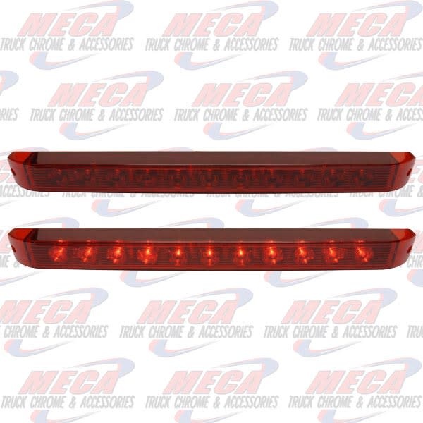 LIGHT BAR 11 RED LED'S LEFT & RIGHT, STOP, TAIL