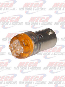 LED 1893 BULB W/ 4 AMBER MICRO LED'S 2PK
