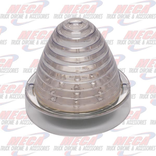 ROOF LIGHT BULLET 13 LED REPLACEMENT CAP CLR AMBER