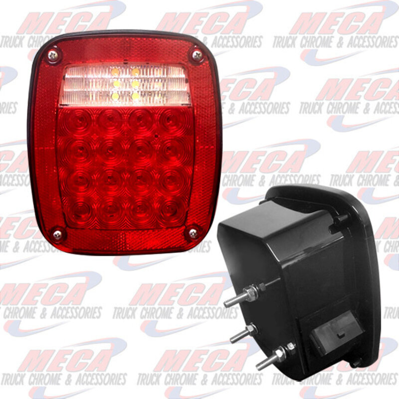 ROOF LIGHT BULLET 13 LED REPLACEMENT CAP AMBER