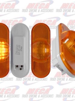 OVAL LED LIGHT W/ BUBBLE