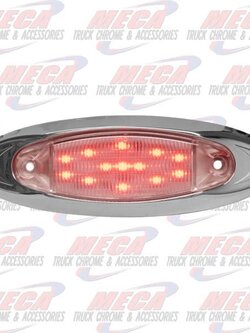 INFINITY LED CLEAR RED 13 DIODE