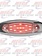INFINITY LED CLEAR RED 13 DIODE