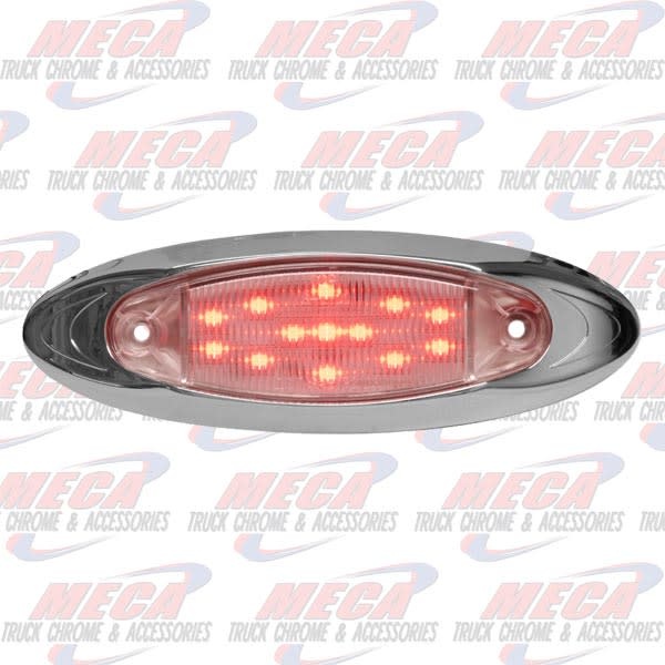 INFINITY LED CLEAR RED 13 DIODE