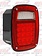 TAIL LIGHT OLD JEEP STYLE WITH LIC PLATE LIGHT
