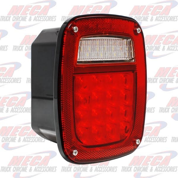 TAIL LIGHT OLD JEEP STYLE WITH LIC PLATE LIGHT