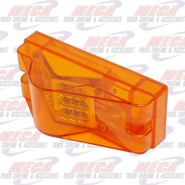 LIGHT MID TURN 18 LEDS SURFACE FLUSH MOUNT AMBER