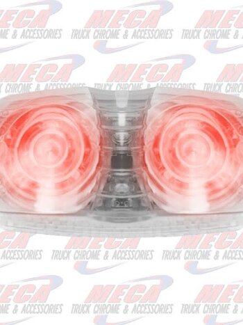 TIGER EYE 16 RED CLEAR LEDS
