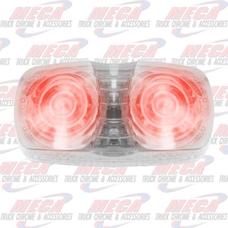 TIGER EYE 16 RED CLEAR LEDS