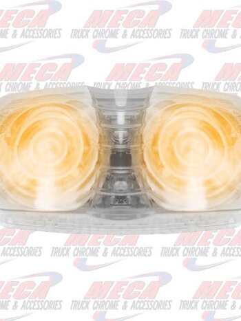 TIGER EYE 16 AMBER CLEAR LEDS