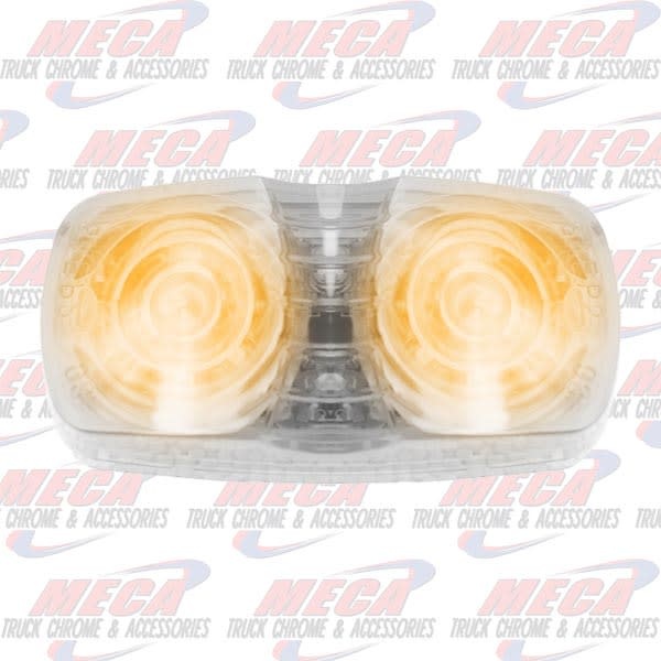 TIGER EYE 16 AMBER CLEAR LEDS