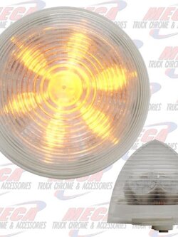 LGT BEEHIVE 2'' AMB CLEAR 9 DIODES