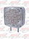 HOOD FENDER LED LIGHT TWO BOLT CHROME AMB/AMB CLEA
