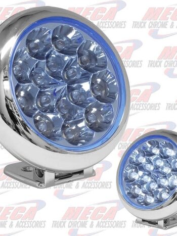 PLASTIC 3" WHITE LED LT