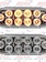 OVAL LIGHT 10 LED MEGA AMBER CLEAR