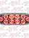 OVAL LIGHT 10 LED MEGA RED CLEAR