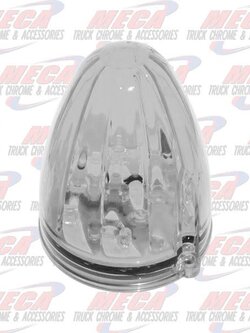 ROOF LIGHT BULLET GRAKON 19 LED CLR YEL WATERM CAP