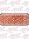 LIGHT OVAL SEQUENTIAL LED ARROW LED CLEAR RED