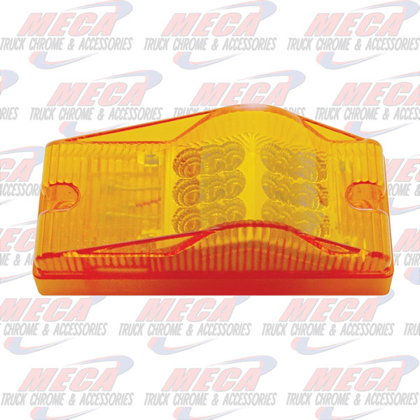 LIGHT MID TURN 18 LEDS REFLECT FLUSH MOUNT AMBER