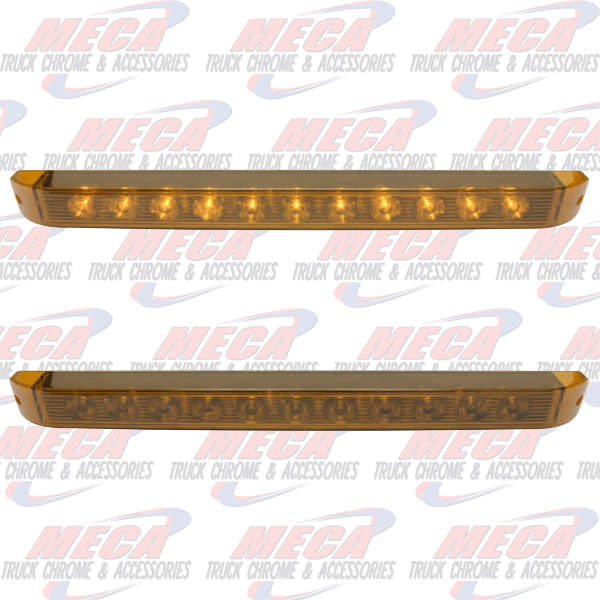 LIGHT BAR 11 AMB LED'S ALL TURN & MARKER LT