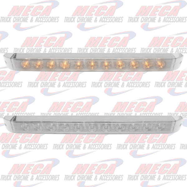 LIGHT BAR 11 CLR AMB LED ALL TURN & MARKER LT