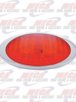 OVAL STOP & TAIL LT RED 40 LED