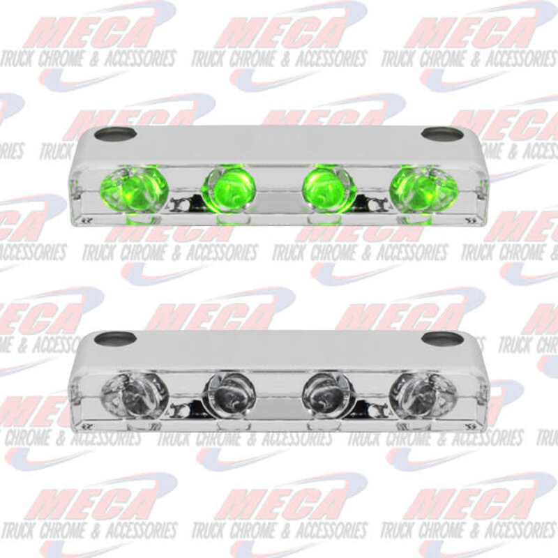 STEP LIGHT LED GRN (4)