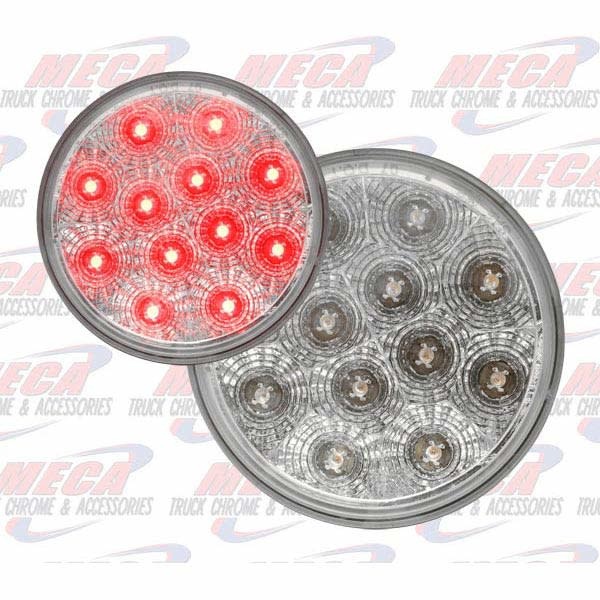 *** Use LLD6139 *** TURN TAIL 4'' RED CLR LED W/ NEW REFLECTIVE DESIGN