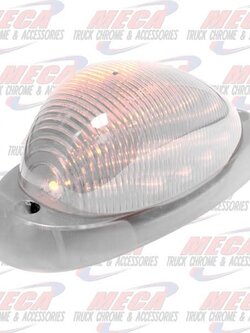 FL SIDE TURN SIGNAL CLEAR TEAR DROP LIGHT