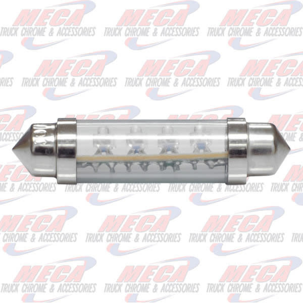 LED DOME LIGHT 211-2 BULB BLUE 2 PACK 8 LED'S