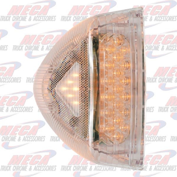 TURN SIG LED CLR LT THIN PB 379 DUAL HDLT SYST