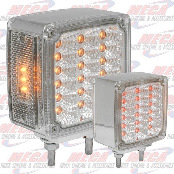 HOOD FENDER LED LT 2 BOLT W/ REFLECT CLR LEDS RIGH