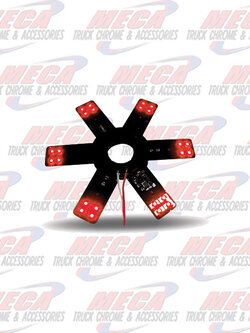STAR LED- INSIDE AIR FILTER RED EACH