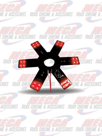 STAR LED- INSIDE AIR FILTER RED EACH