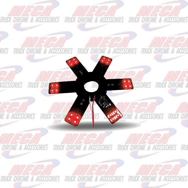 STAR LED- INSIDE AIR FILTER RED EACH
