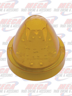 ROOF LIGHT BULLET 13 LED REPLACEMENT CAP AMBER