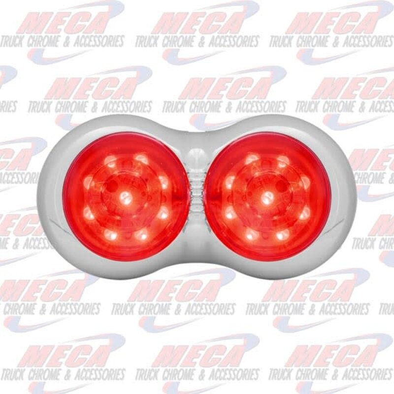ZED DOUBLE BULLSEYE RED LED 18 DIODES