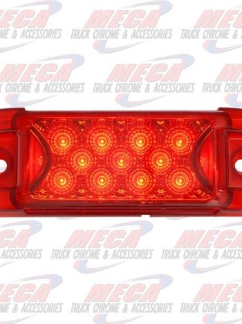 LED TRAILER STYLE RED W/ REFLECTORS
