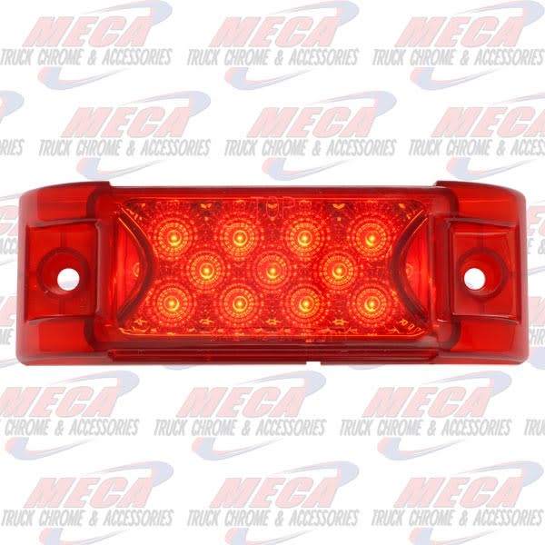 LED TRAILER STYLE RED W/ REFLECTORS