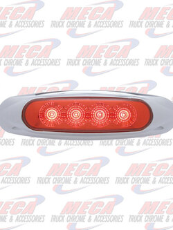 MARKER LIGHT RED 4 LED