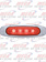 MARKER LIGHT RED 4 LED
