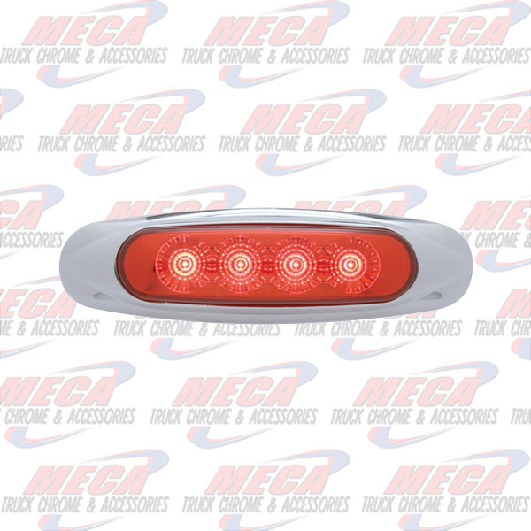 MARKER LIGHT RED 4 LED