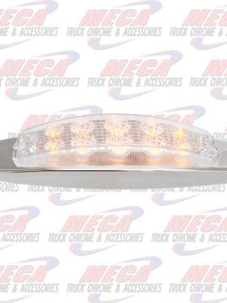 MARKER LIGHT AMBER CLEAR 10 LED